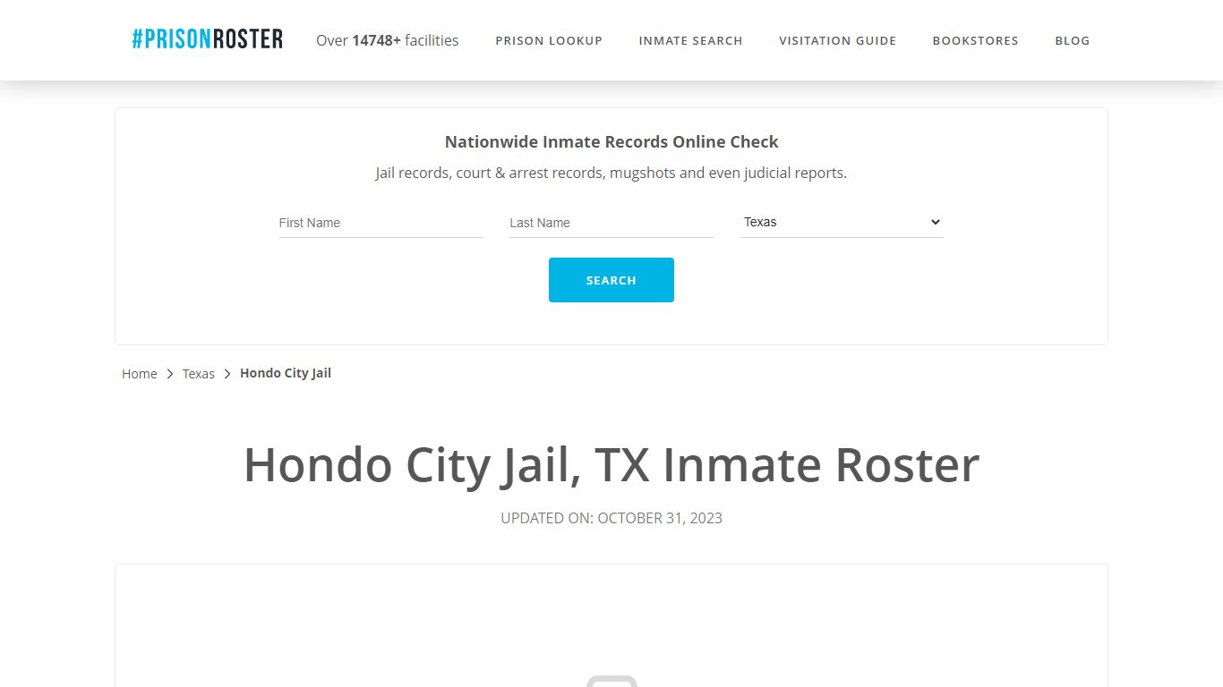 Hondo City Jail, TX Inmate Roster - Prisonroster